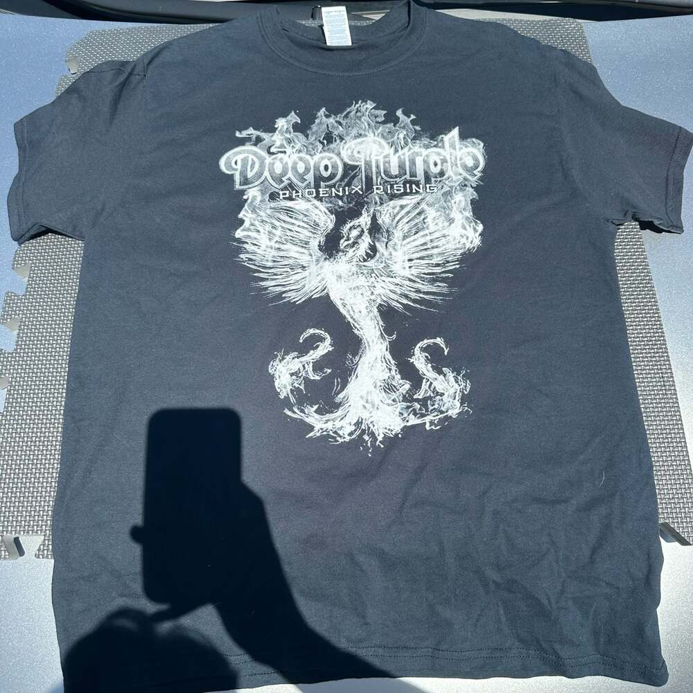 Deep Purple Phoenix Rising North America Tour 2015 Graphic T-Shirt L